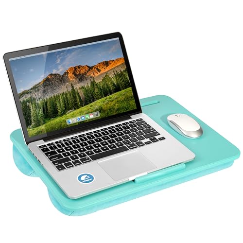 LAPGEAR Original Lap Desk – Aqua Sky, Fits 17" Laptops - color: Aqua Sky, size: 17" Laptop (Original)