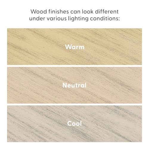 Plank+Beam Classic Console Table, 46 Inch, Seashell | Non-Toxic Finishes, Versatile Design, Elegant Details, Easy Assembly, Quick Setup, Solid Wood - color: Seashell, size: 46" Console Table