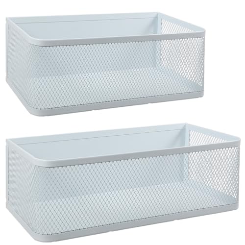 Picowe 2 Pack Magnetic Laundry Organizer, Magnet Basket for Laundry Room,16.5lb Capacity Magnetic Shelf for Washer /Dryer, Fridge & Small Spaces ( L+XL, White) - color: White, size: 2 Pack (L+XL)