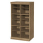 ClosetMaid Modular Storage 12-Shelf Unit with Dividers, Sand - color: Sand