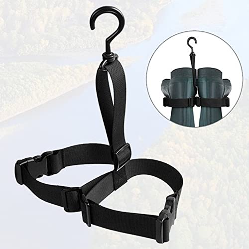 Fishing Wader Boot Hanger Strap Belt for Drying Wader Rack Storage Drying Tool Wader High Tube Boot Rain Shoes Hanger Polyester