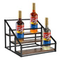YQBRAO Coffee Syrup Rack Organizer, 3-Tier 12 Bottles Syrup Rack for Coffee Bar,Syrup Stand for Kitchen Coffee Station,Syrup Holder,Liquor Bottle Display Shelf - size: 3 Tier 12 Bottle Syrup Rack - 1 Pack