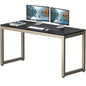 SHW 55-Inch Commercial-Grade Office Computer Desk, Espresso - color: Espresso, size: 55-Inch