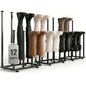 Adjustable Height Boot Rack, Metal Free Standing Shoe Storage Shelf | Cowboy Boots Organizer, Narrow Space-Saving Tall Boot Holder, for Closet Entryway Garage Bedroom, Outdoor, Apartment,12 Pairs - size: Adjustable Height (12 Pairs)