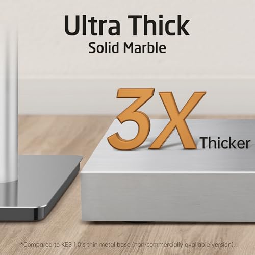 KES Free Standing Towel Racks for Bathroom with 3X Thicker Base, 2-Tier Towel Rack Stand for Bathroom Floor, Upgrade Steady Design, Pro-Grade 18/8 Stainless Steel Brushed Finish, BTH239A-2 - size: 33-37 inch (2-tier, Variable Height)