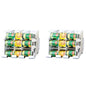 FIFO Can Tracker 2-Pack - 3-Tier Rotating Food Can Organizer for Pantry, Expandable Soda Can Storage for Kitchen, Holds 54 Cans of Food or Soda - size: 2 Pack, style: 54 can