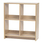 IRIS USA 4-Cube Light Brown Heavy-Duty Organizer