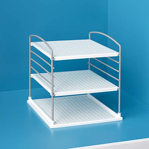 YouCopia UpSpace Adjustable Box Organizer for Foil Wrap and Kitchen Cabinet Storage, Original, White - size: Small Classic