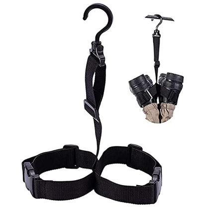 Fishing Wader Boot Hanger Strap Belt for Drying Wader Rack Storage Drying Tool Wader High Tube Boot Rain Shoes Hanger Polyester