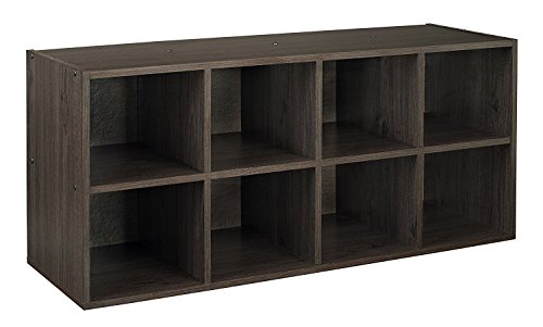 ClosetMaid 8-Cube Shoe Storage Organizer, Espresso