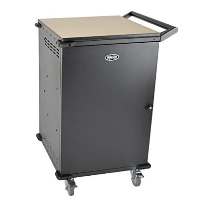Tripp Lite 36-Port AC Charging Cart Storage Station for Chromebooks, Laptops, & Tablets - Hourly Timer alternates Charging Zones to Help Prevent overloads, 2-Year Warranty (CSC36AC) - size: 36 AC Port, style: Cart