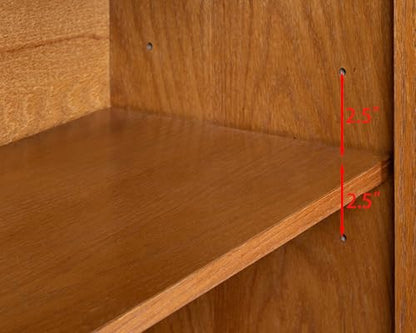 Mid Century Modern Sideboard Buffet Cabinet,Small Storage Cabinet with Outlet Holes for Living Room, Kitchen, Entryway, Hallway 34" Brown Ebony - color: Brown Ebony