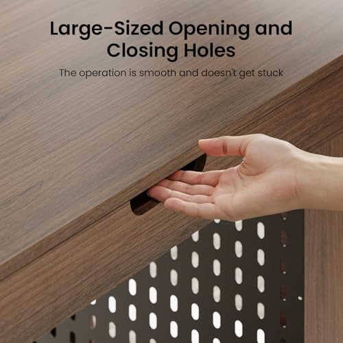 55" Convertible Computer Desk, 2-in-1 Flip-Top Desk & Dining Table with Hidden Storage, Built-in Power Strip, Pegboard, Soft-Close Gas Spring, Space-Saving for Small Apartment, Black Walnut - color: Black Walnut