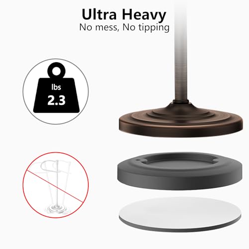 Bronze Bath Hand Towel Holder Stand,Stainless Steel 16 Inch Free Standing Towel Rack,Heavy Weight Towel Bar for Bathroom Vanity Countertop &Kitchen - color: Bronze