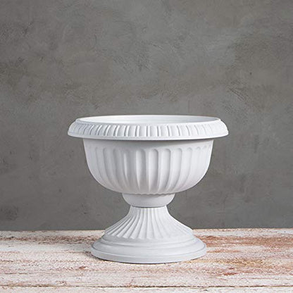 Novelty 39186.03 Grecian Urn Planter, Stone, 18-Inch - color: Stone, size: 18-Inch