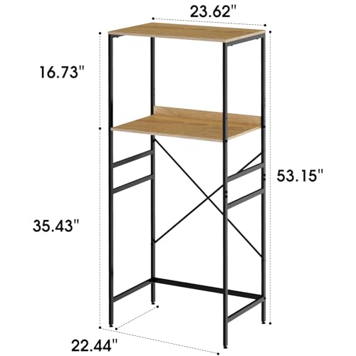 Mini Fridge Shelf Mini Fridge and Microwave Stand Over Mini Fridge Storage Rack Height Adjustable Microwave and Fridge Stand Suitable for Dorm, Kitchens, Offices, Yellow - color: Yellow