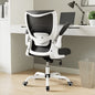 MUXX.STIL Office Chair, Ergonomic Desk Chair with Adjustable Lumbar Support and Flip up Armrest, Breathable Mesh Computer Chair for Home Office, White - color: White