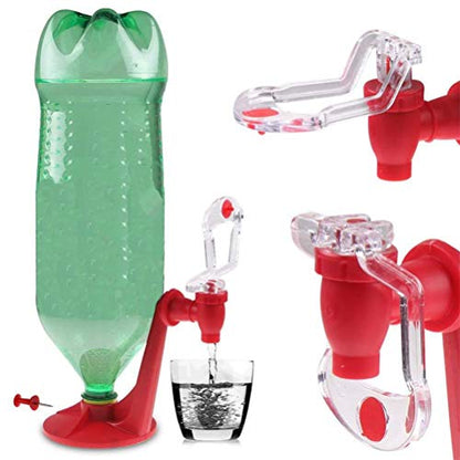 Soda Dispenser, Drinking Fountain JTLB 23 x 10 x 9 Portable Switch Drinker Hand Pressure Water Bottle Inverted Water Drinking Fountain Dispenser
