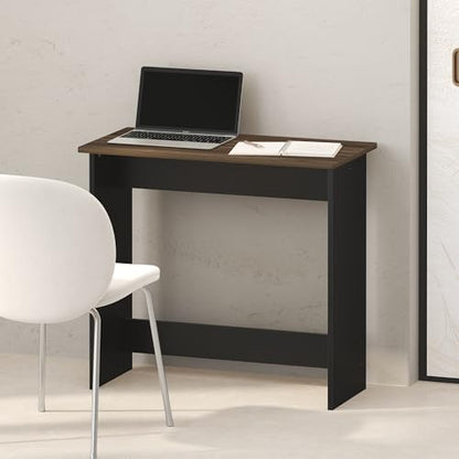 Handa 32 Inch Computer Small Desk, Classroom Home Office Bedroom Wooden Table, Autumn - color: Autumn/Black