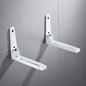 Hovico Foldable Stretch Shelf Rack Wall Mount Kitchen Microwave Oven Stand Bracket - color: Style C