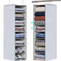 Deep Pocket Hanging Closet Organizer, 8 Tier Hanging Shoe Organizer | Adjustable Shelf Height Closet Organizers and Storage for Sweaters, Shoes, Hoodies & Blankets, Heavy Duty Hanging Shelves - size: Extra Deep