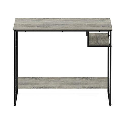 Furinno Moretti Lifestyle Study Desk, 35 Inches, French Oak Grey - color: French Oak Grey, size: 35 inches