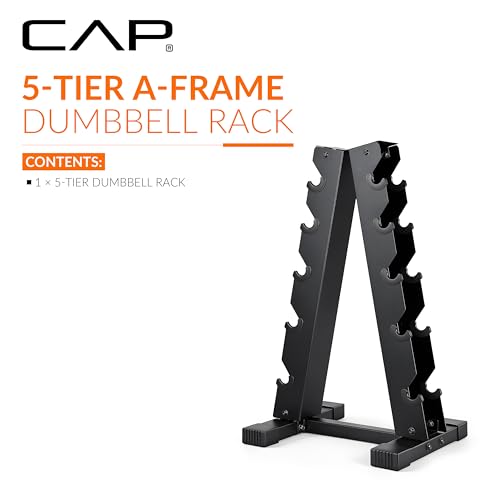 CAP A-Frame Dumbbell Weight Rack - style: holds 10-30lb