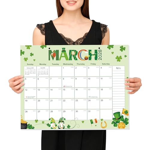 GuassLee Desk Calendar 2026-2029,36 Months 22" x 17" Large Calendar from June 2026 to May 2029,Desktop/Wall Monthly Planner with Julian Date and Thick Paper for Office Home School - color: Jun 36month blue, size: 22"x17"
