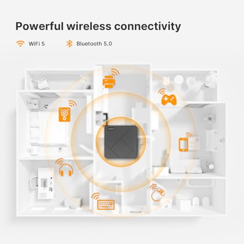 C4 Mini PC 11 Pro, Ryzen 5 3500U Desktop Computer Dual 1000Mbps NIC LAN, 16GB RAM 512GB SSD Micro PC, WiFi 5, BT 5.0, Triple Display, PC for Home Theater, Office - color: Jet Black