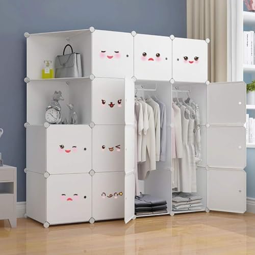 20 Pcs White Plastic Wire Cube Connectors Wire Grid Cube Connectors for Modular Closet Storage Organizer and Wire Grid Cube Storage Shelving Closet Mounted Storage, Clothing and Closet Storage