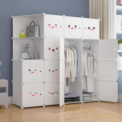 20 Pcs White Plastic Wire Cube Connectors Wire Grid Cube Connectors for Modular Closet Storage Organizer and Wire Grid Cube Storage Shelving Closet Mounted Storage, Clothing and Closet Storage