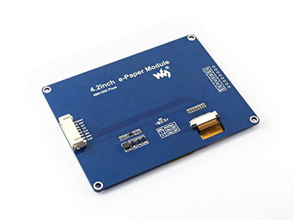 4.2inch E-Ink Display Module Resolution 296x128 3.3v E-Paper Electronic Screen Panel SPI Interface for Raspberry Pi/STM32/Arduino/Nucleo/Jetson Nano