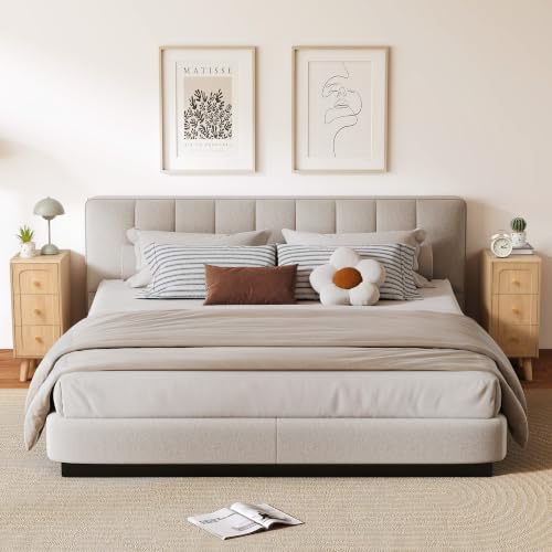 Narrow Nightstands with 3 Drawers, Wooden Farmhouse Bedside Tables, Slim End Tables with Storage, Small Night Stand for Bedroom, Living Room, Small Spaces - color: Natural-3drawers-1pcs