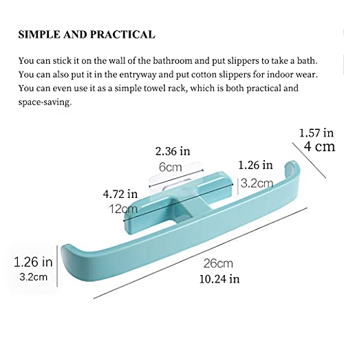 Wall Mounted Shoe Rack, Hanging Shoe Organizer for Door, Self Adhesive, 3pc - color: 3pc
