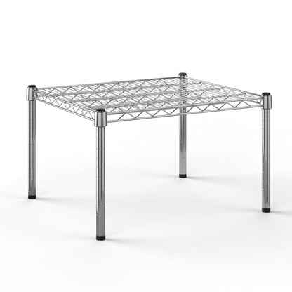 21" Deep x 24" Wide x 14" Height Wire Shelving Kit | 1-Tier | NSF Commercial Storage Rack Unit - size: 21" Deep x 24" Wide
