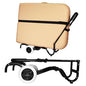 Sporty Massage Table Cart by NRG - Portable Massage Table Carrier Trolley with Rubber Wheels, Telescoping Handle and Strap - Fits All Brands - Sturdy, Light, Durable - Fully Assembled, Ready to Use