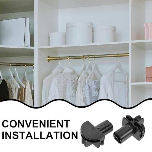 Veemoon 8Pcs Wire Cube Connectors Modular Closet Organizer Grid Cube Connectors Closets Organization Kit Cube Organizer Accessories for Grid Shelving Unit Simple Storage Cabinet Electric Wire Divider