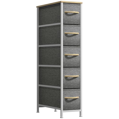 Sorbus Kids Dresser with 5 Drawers - Storage Unit Organizer Chest for Clothes - Bedroom, Kids Room, Nursery, & Closet - color: Beige, style: 5 Drawer