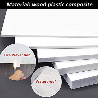 Floating Shelf for TV Components, White Floating TV Stand Wall Mounted Media Console Shelf Mini Storage Box Router Shelfs for Home(Color:White)
