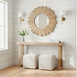 Plank+Beam Classic Console Table, 56 Inch, Blonde | Non-Toxic Finishes, Versatile Design, Elegant Details, Easy Assembly, Quick Setup, Solid Wood - color: Blonde, size: 56" Console Table