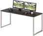 SHW Mission 48-Inch Home Office Computer Desk, Espresso - color: Espresso, size: 48-Inch
