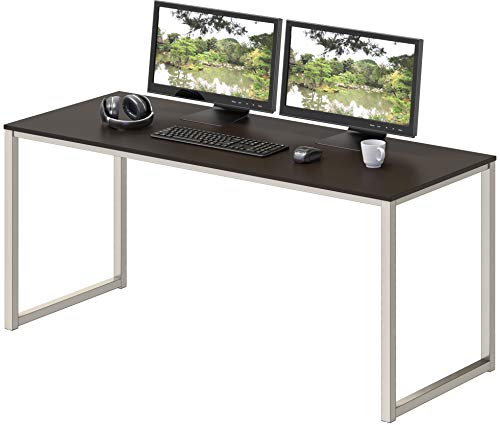 SHW Mission 48-Inch Home Office Computer Desk, Espresso - color: Espresso, size: 48-Inch