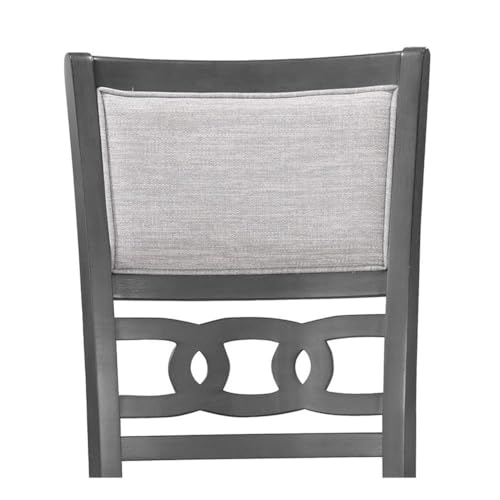 New Classic Furniture Gia Dining Chairs, Set of 2, Gray - color: Grey, size: Set of 2, style: Dining Chair
