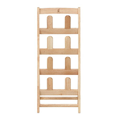 Fuji Boeki 10470 Bonheur Slipper Rack, Slipper Storage, For 4 Pairs, Width 10.8 x Depth 9.1 x Height 25.4 inches (27.5 x 23 x 64.5 cm),