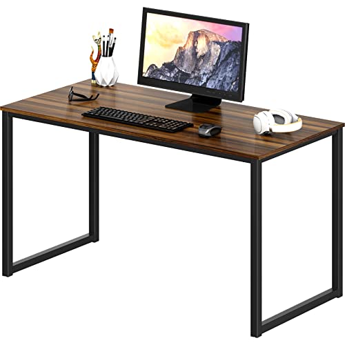 SHW Mission 40-Inch Home Office Computer Desk, Walnut - color: Walnut, size: 40-Inch