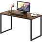 SHW Mission 40-Inch Home Office Computer Desk, Walnut - color: Walnut, size: 40-Inch