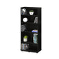 FURINNO Jaya 4-Tier Multimedia Storage Tower, Espresso - color: Espresso, size: 4-Shelf