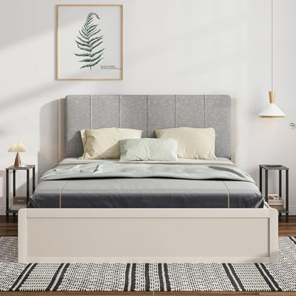 TUTOTAK Small Side Table, Narrow End Table, Skinny Sofa Table, Slim Nightstand, Couch Table, Living Room, Bed Room, Charcoal Grey TB01BY062 - color: Charcoal Grey, size: 2-Tier（7.9"D x 15.8"W x 22.5"H）