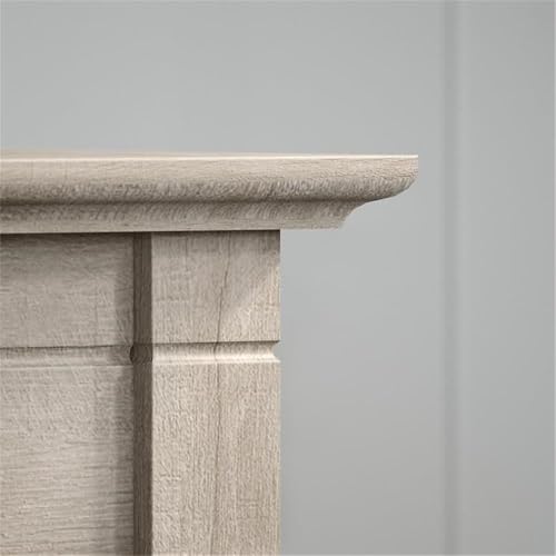 Bush Home Key West Nightstand with Drawer in Washed Gray
