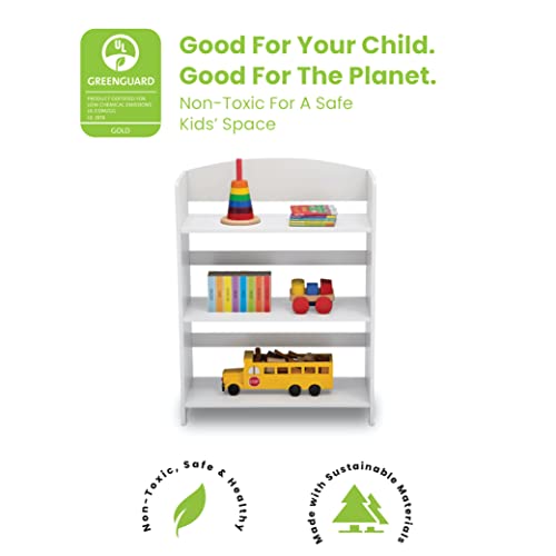 Delta Children MySize Bookshelf, Bianca White - color: Bianca White